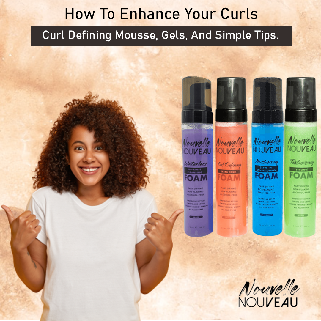 How To Enhance Your Curls - Curl Defining Mousse, Gels, And Simple Tips