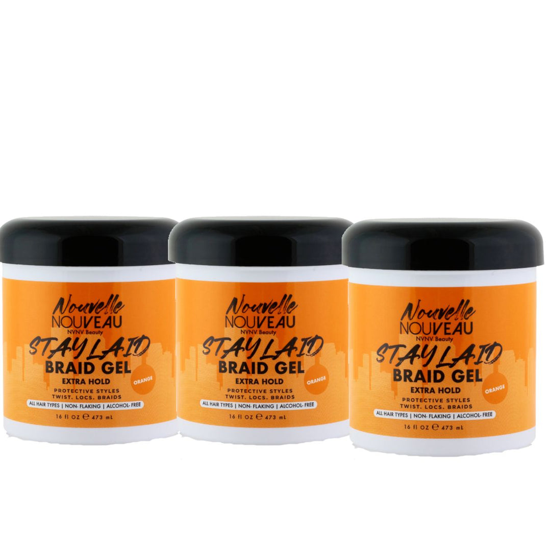 (3pc) Stay Laid Braid Gel "Stylist in you" Prof. Bundle