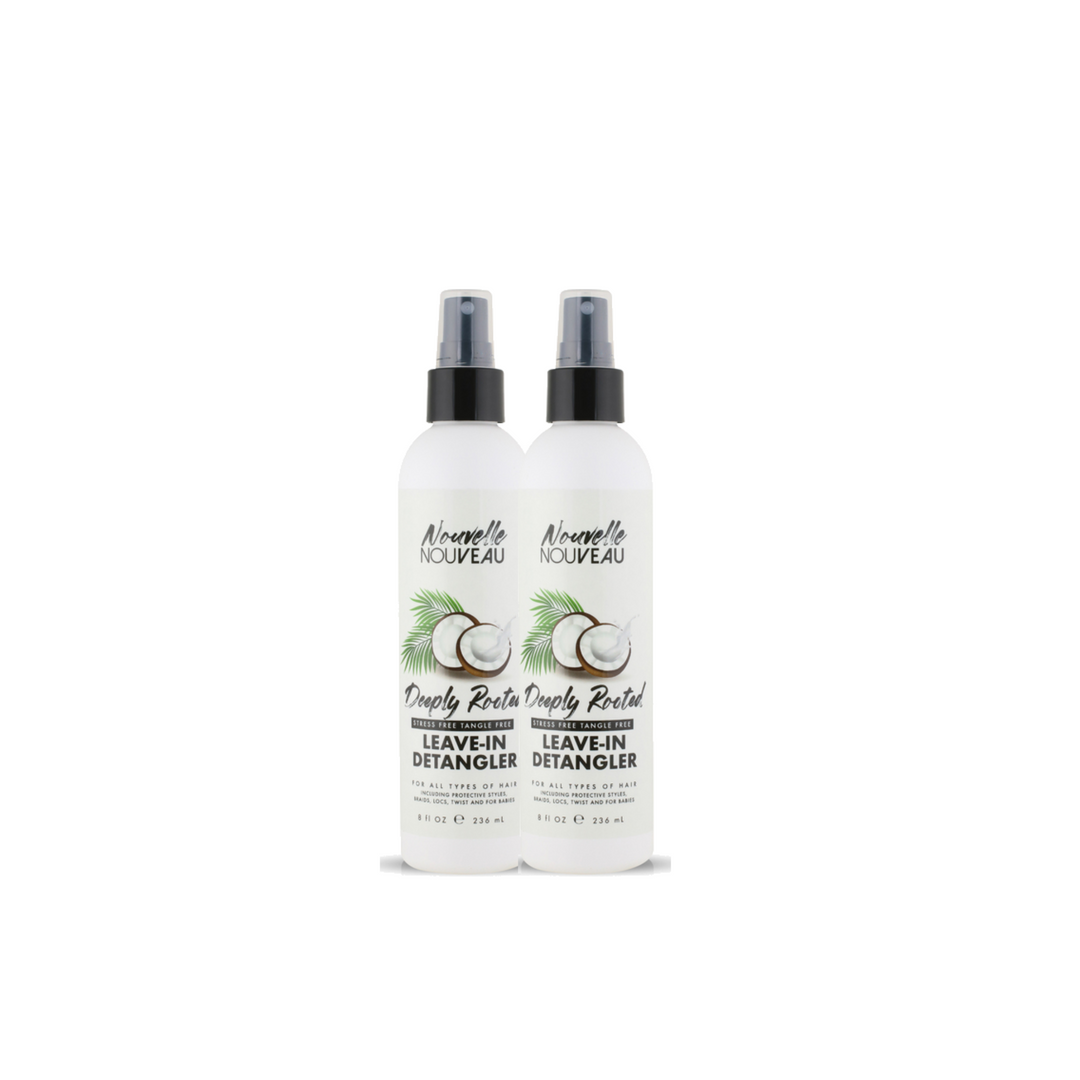 2pc) Deeply Rooted No Mo Crying LV-IN Detangler Bundle – NVNV Beauty