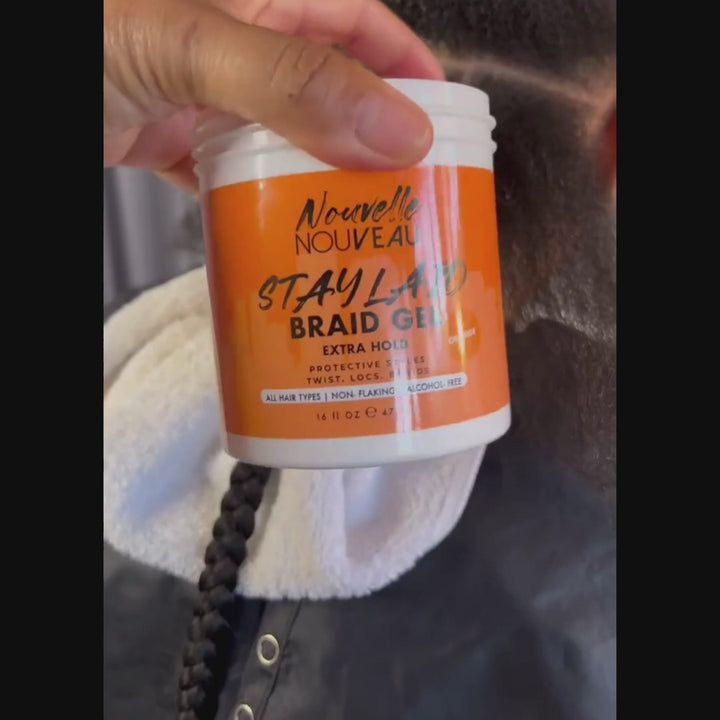 (4pc) Stay Laid Braid Gel "FAMILY PACK" Bundle